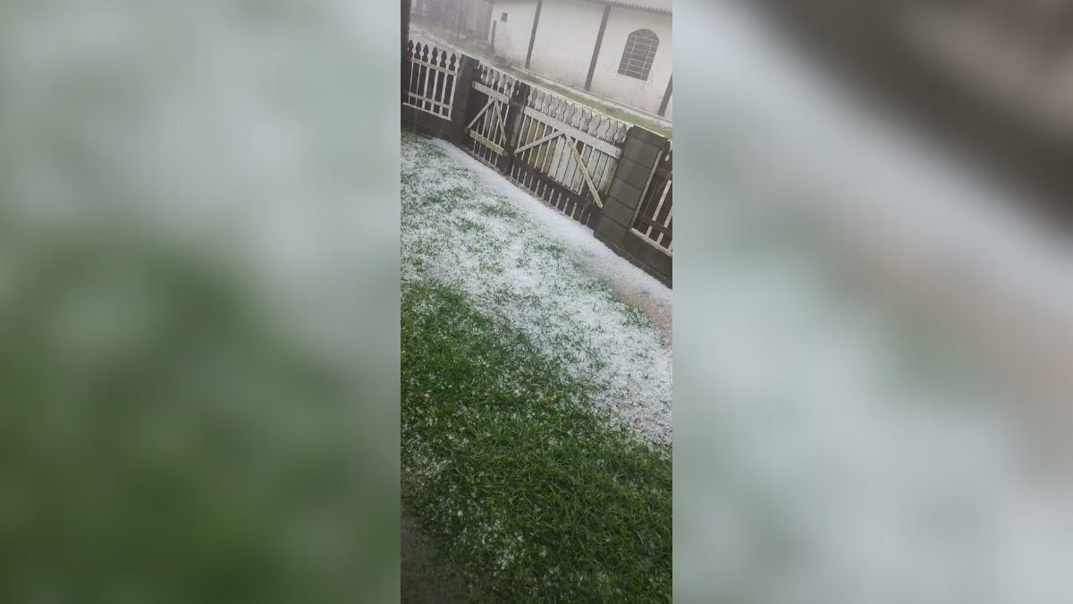 Granizo em Capão Alto