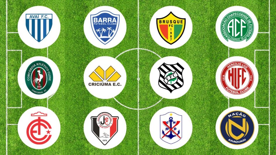 Guia do Campeonato Catarinense 2024 (Arte: Pablo Brito, NSC Total)