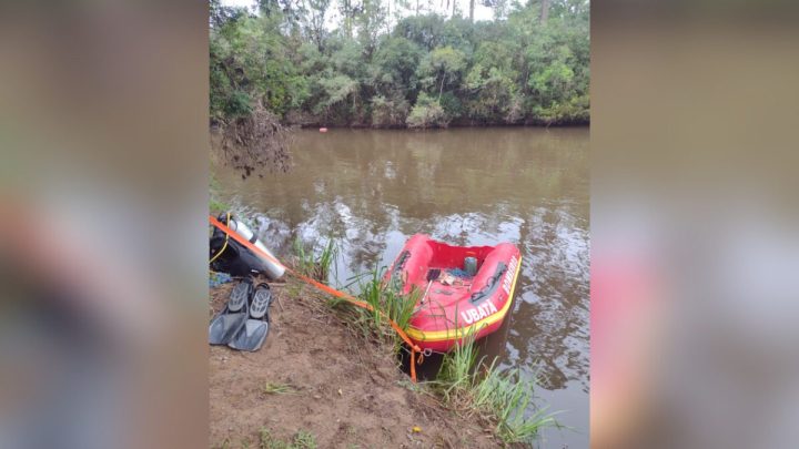 Homem desaparece durante pescaria em rio de SC (2)