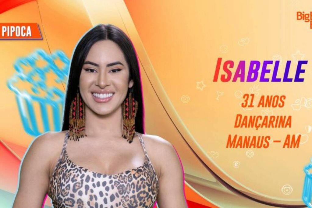 Fora do BBB 24, Isabelle atua como influenciadora digital e dançarina (Imagem: Reprodução digital | TV Globo)