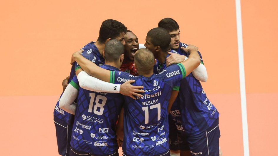 Joinville Vôlei (Foto: Carlos Júnior, Divulgação)