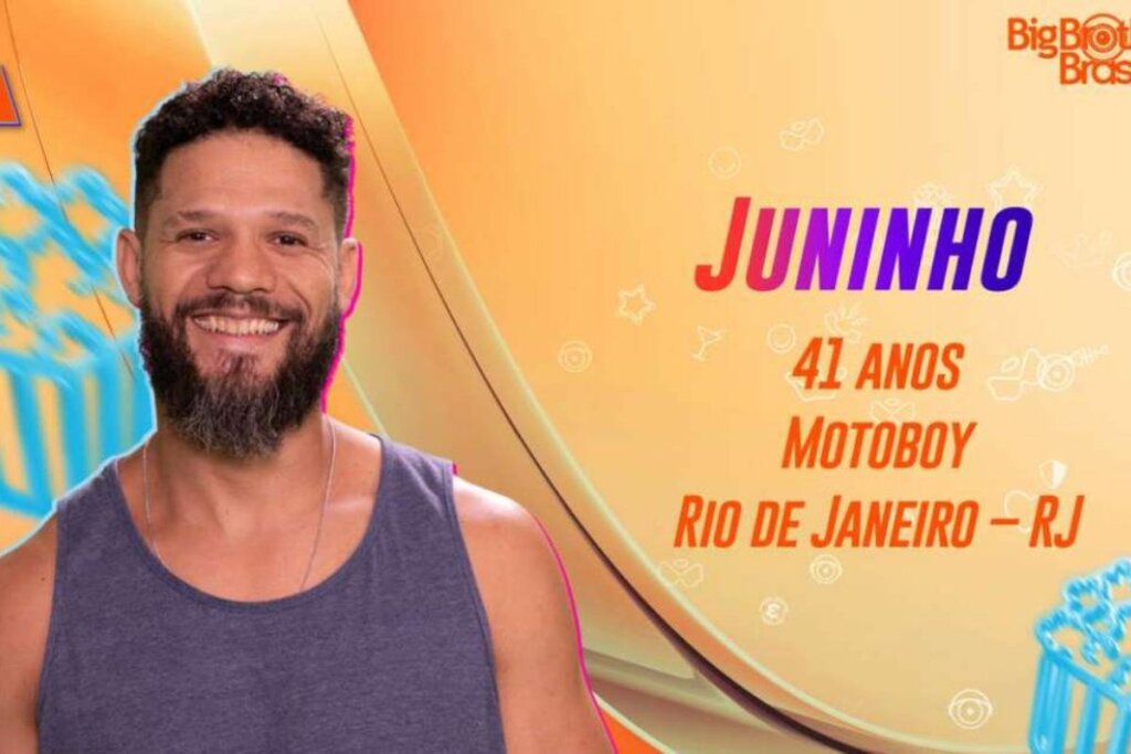 Juninho teve diversas profissões antes de ser motoboy (Imagem: Reprodução digital | TV Globo)