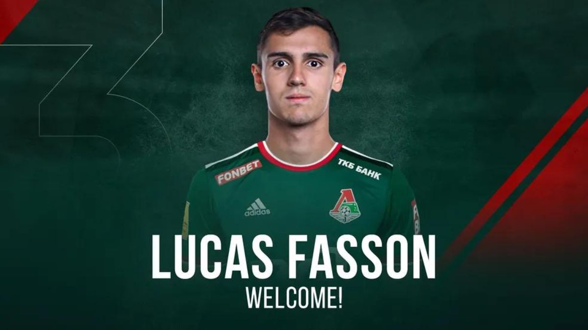 Zagueiro Lucas Fason est&aacute; no Lokomotiv, da R&uacute;ssia, desde junho de 2022 (Foto: Lokomotiv, Divulga&ccedil;&atilde;o)