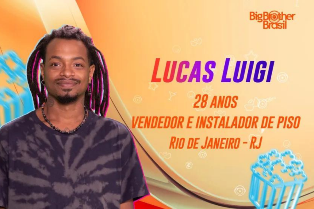 Dançar é uma das paixões de Luigi (Imagem: Reprodução digital | TV Globo)