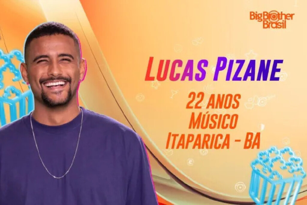 O brother Lucas Pizane é baiano e muito apaixonado por música (Imagem: Divulgação | Rede Globo)