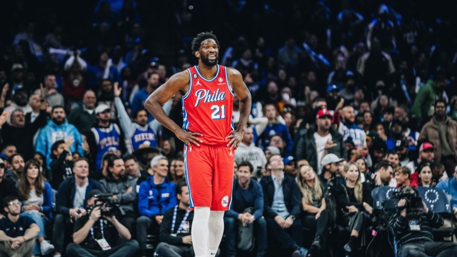 Joel Embiid é atualmente uma das maiores estrelas da liga, Divulgação NBA
