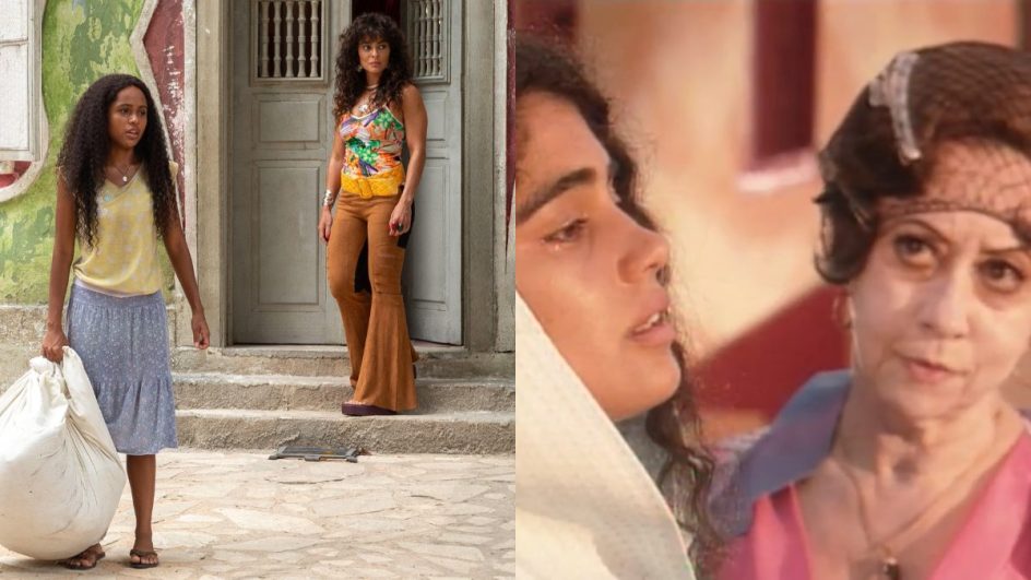 Renascer Santinha abandonada na casa de Jacutinga Foto reprodução globo