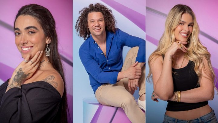 Resultado Enquete BBB 24 Giovanna Maycon Yasmin Brunet Foto Paulo Belote Globo