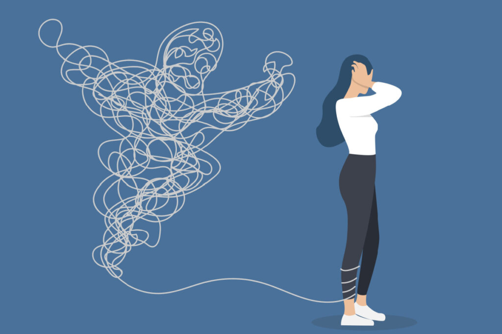 Focar os pontos positivos da vida afasta os pensamentos negativos que atrapalham a felicidade (Imagem: Katakari | Shutterstock)