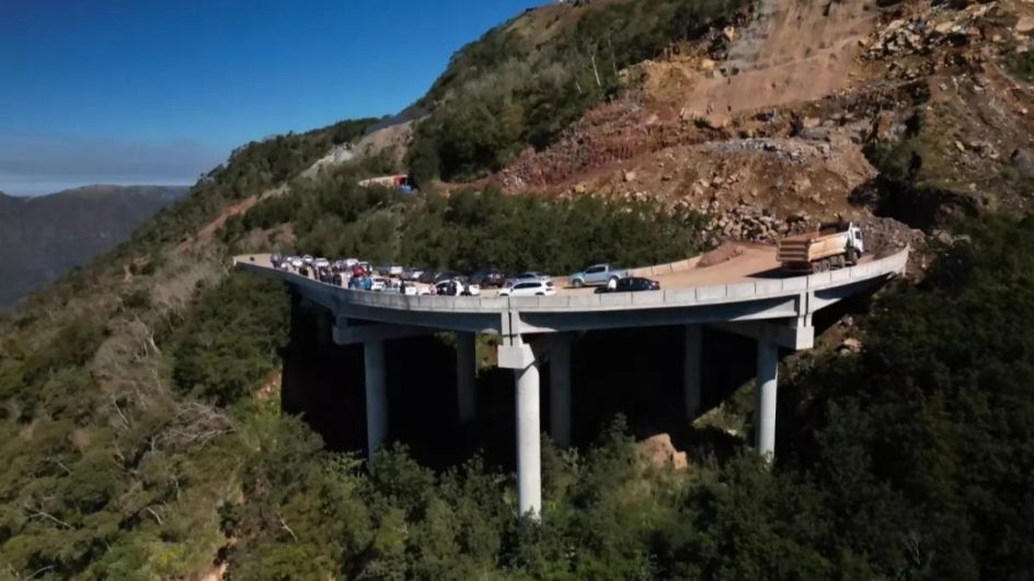 Trecho da BR-285 é interditado para obras no Sul de SC