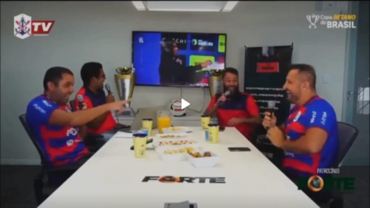 VÍDEO Veja reação do presidente do Marcílio Dias após descobrir que vai enfrentar o Vasco na Copa do Brasil