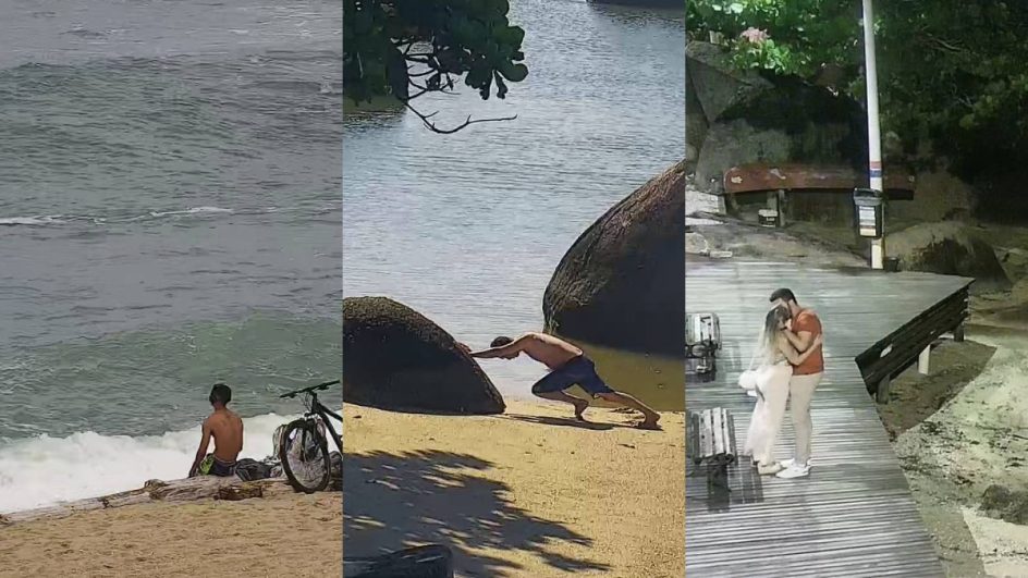 Veja momentos “inusitados” flagrados pela câmera de monitoramento de Florianópolis