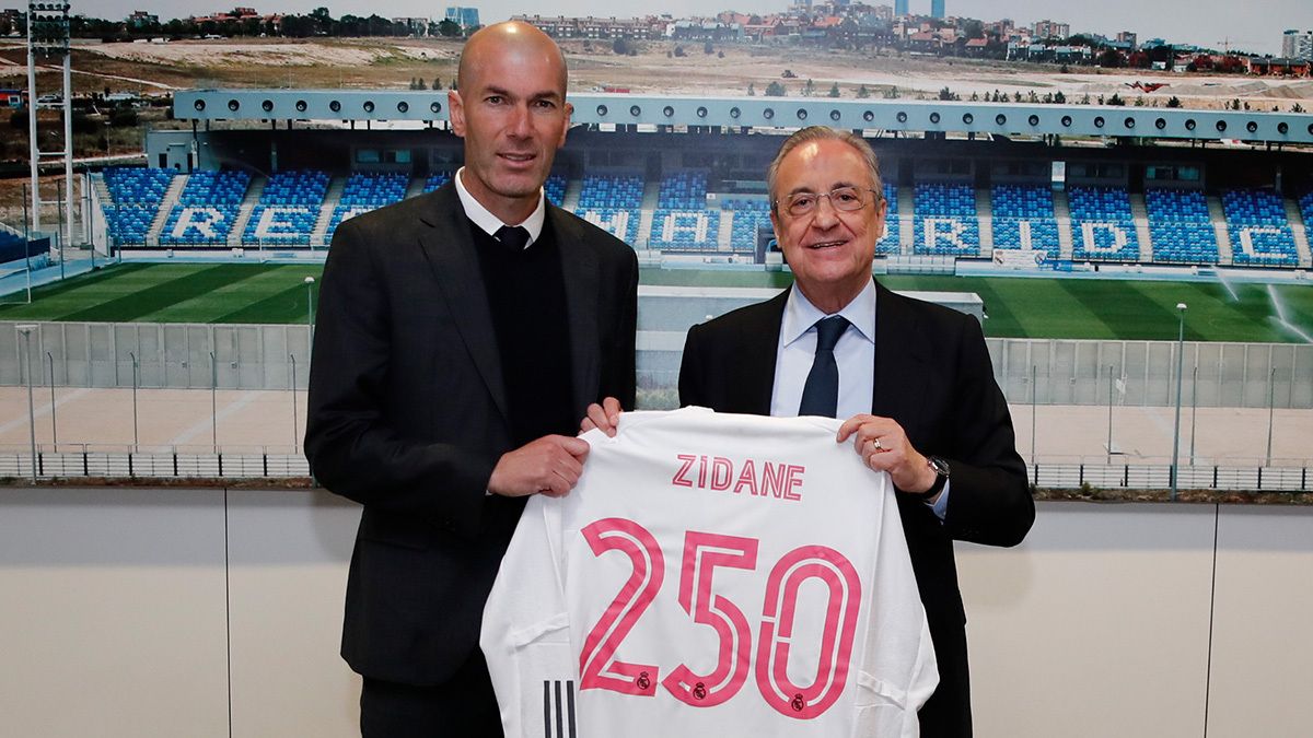 Zidane pelo Real Madrid (Foto: Real Madrid, Divulgação)