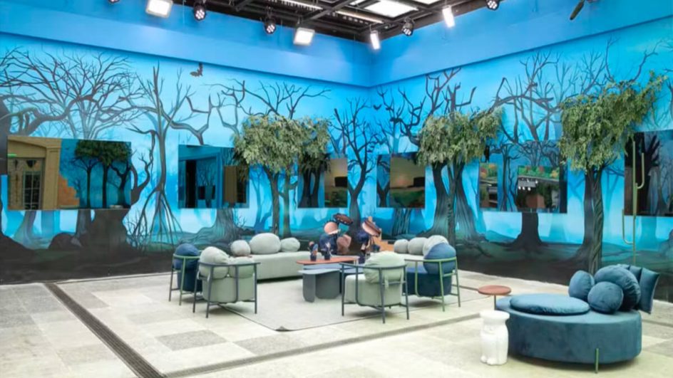 Nesta edição, há um toque místico na decoração, envolvendo elementos como fadas, gnomos e florestas encantadas (Imagem: Divulgação | Globo | Manoella Mello)