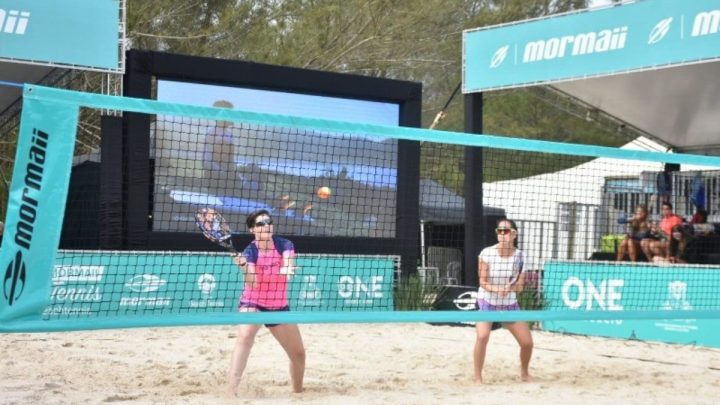 beach tennis garopaba