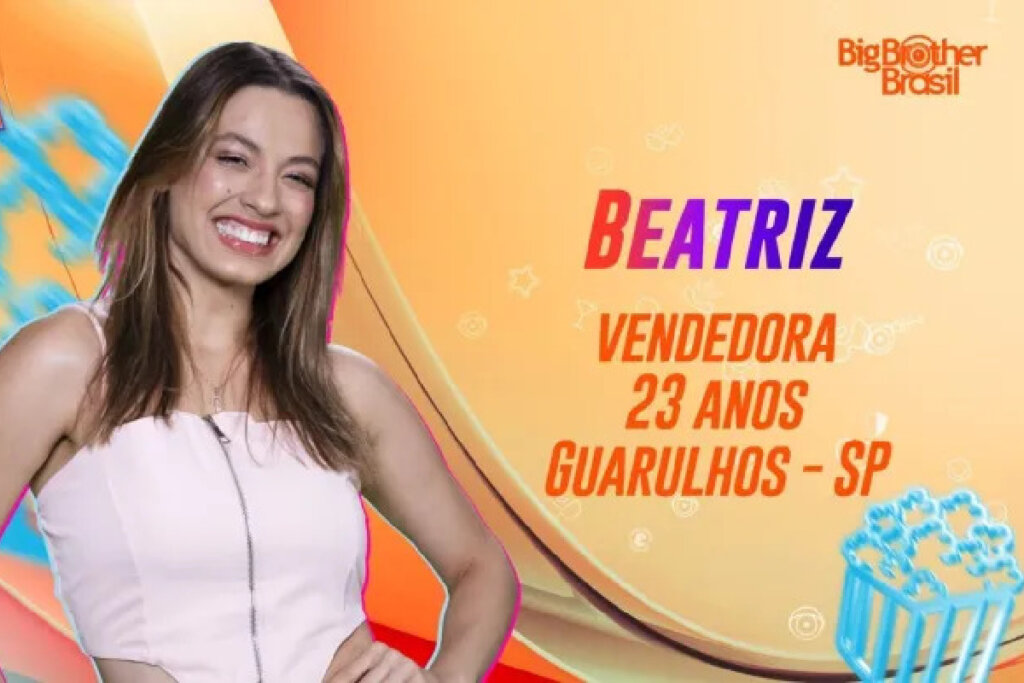 A participante Beatriz Reis ganhou a atenção do público por sua história de vida (Imagem: Divulgação | Rede Globo)
