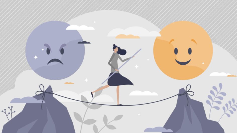 A autorresponsabilidade é uma das formas de praticar o equilíbrio emocional (Imagem: VectorMine | Shutterstock)