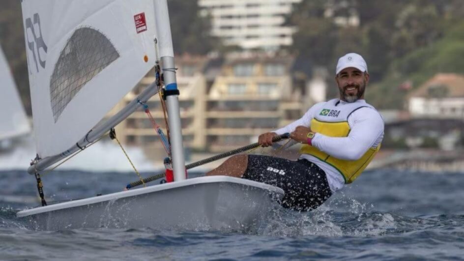 Catarinense Bruno Fontes já conquistou medalha de prata nos Jogos Pan-Americanos de 2019 (Foto: Divulgação, Matias Capizzano)