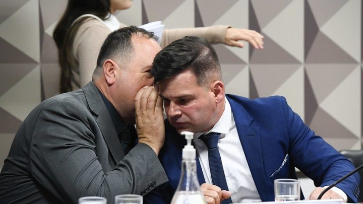 Silvinei Vasques em depoimento no Senado