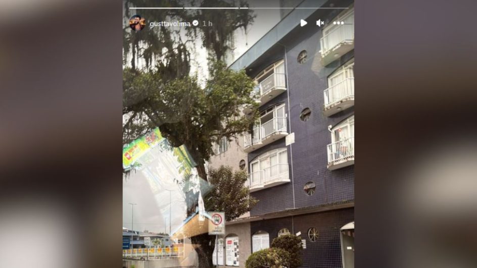Gusttavo Lima posta story “misterioso” em rua de Joinville