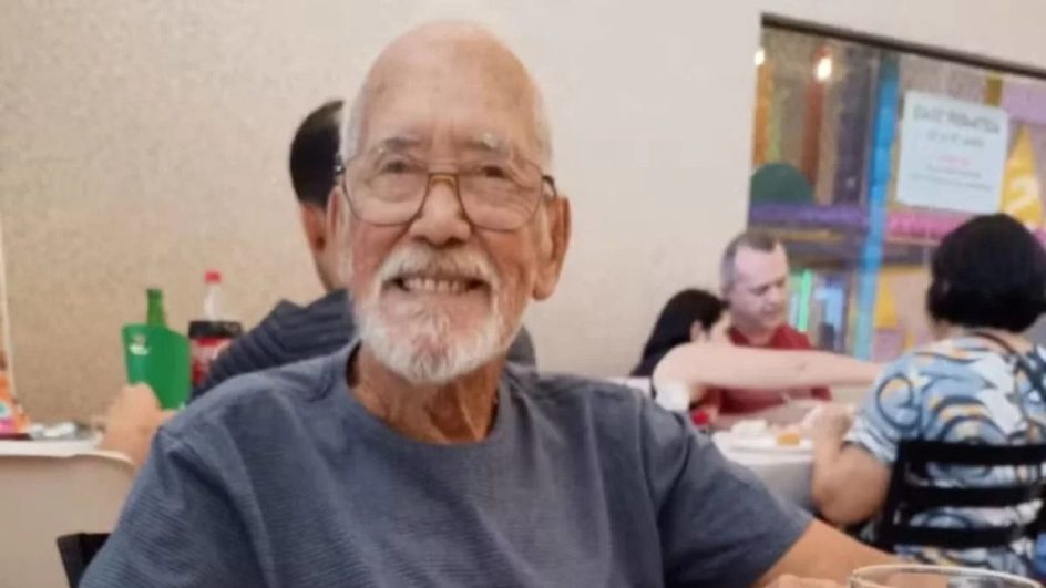 Adrelino Vieira completo 123 anos (Foto: Arquivo pessoal, Janaína Lemes)