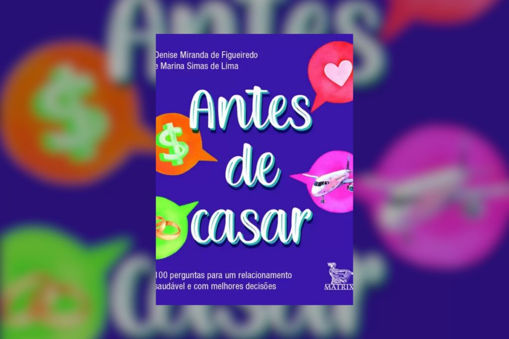 Capa do livro "Antes de Casar"