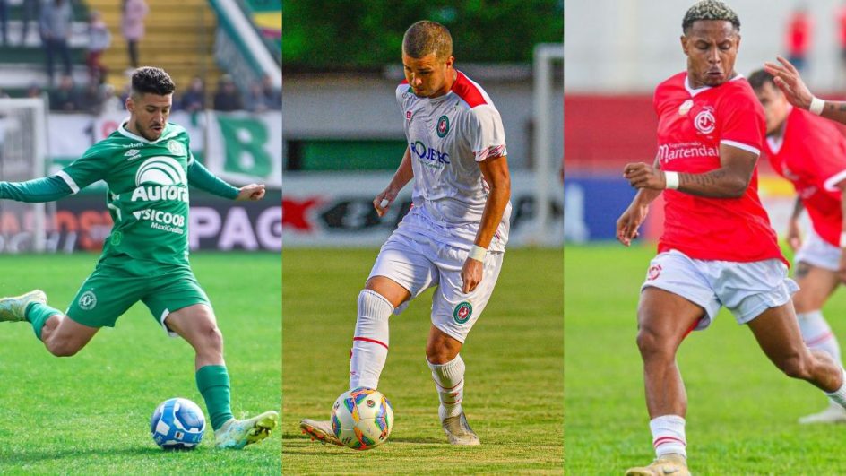 Chapecoense, Concórdia e Inter de Lages na luta contra o rebaixamento (Foto: Chapecoense, Concórdia, Ricardo Artifon, CAC, Divulgação)