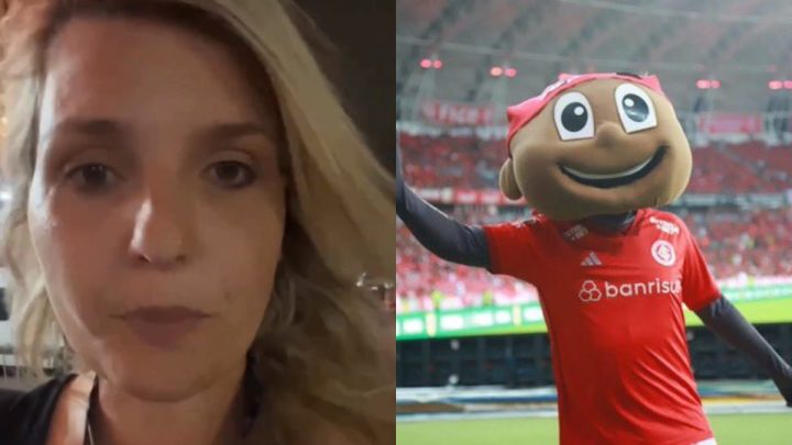 Jornalista diz que sofreu importunação sexual do mascote do Internacional durante Gre-Nal 441