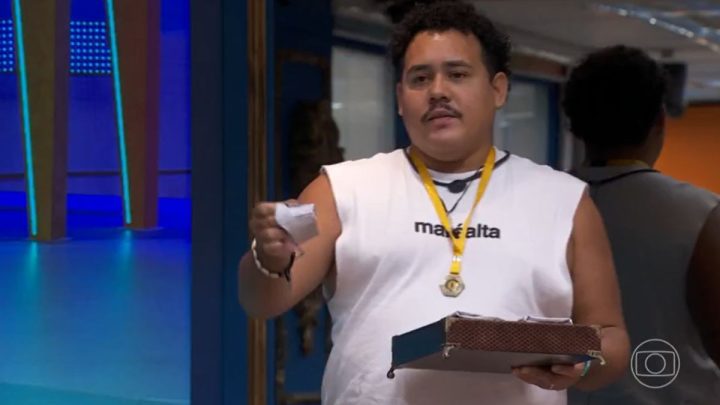 Líder Lucas Henrique colocou quatro participantes na mira do paredão