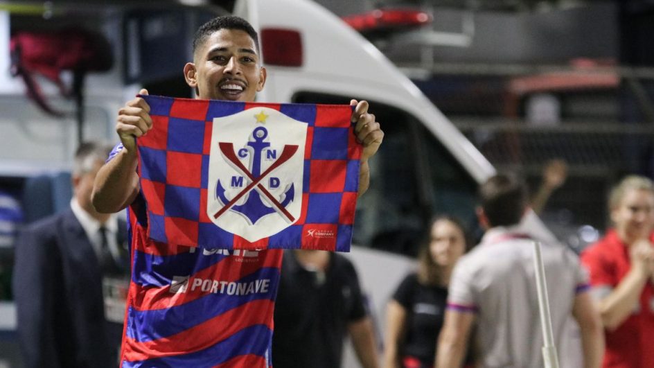Marcílio Dias vence o Figueirense no Campeonato Catarinense (Foto: Arthur Miranda, Marcílio Dias)