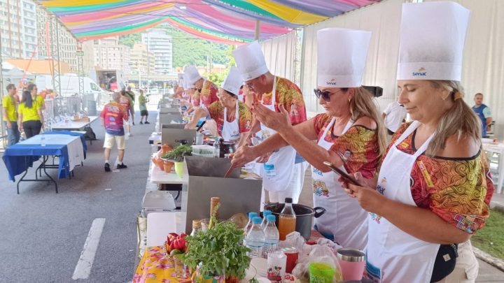 Panela no fogo e expectativa no concurso gastronômico do Berbigão do Boca