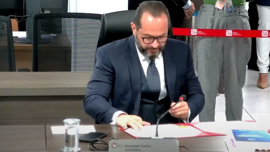 Fernando Comin, ex-chefe do MPSC, tomou posse nesta segunda-feira no CNMP