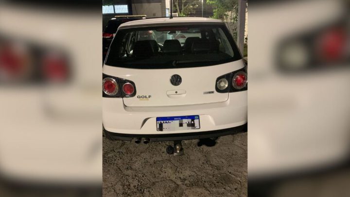 Polícia Civil prendeu suspeito a bordo de Golf que pertencia à vítima de assassinato no Monte Cristo