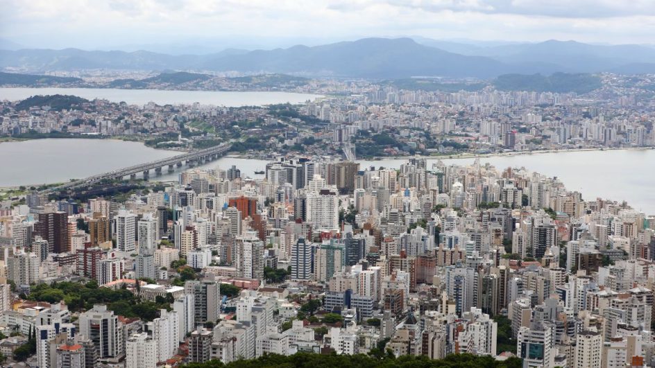 Região da Grande Florianópolis (Foto: Lucas Amorelli, Diário Catarinense)