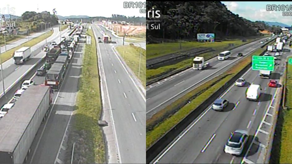 Rodovias de SC têm aumento de fluxo com movimento de saída para o Carnaval