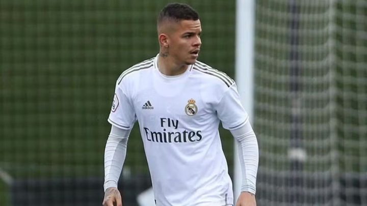 Rodrigo Farofa em atividade pelo Real Madrid (Foto: Arquivo Pessoal, Reprodução)