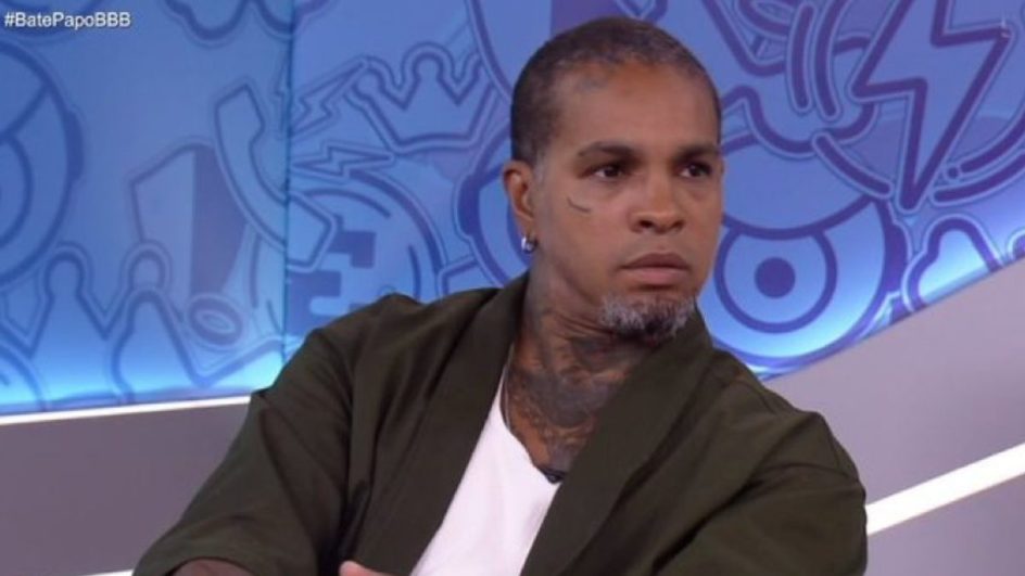 Rodriguinho fica surpreso e pede desculpas após ser eliminado do BBB 24