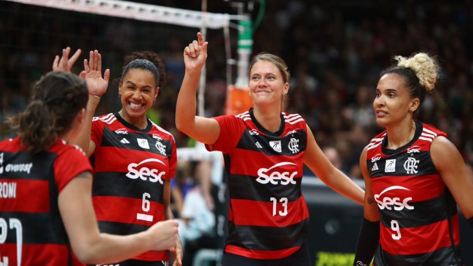 Sesc Flamengo é uma das equipes que participarão da Copa Brasil de Vôlei em São José (Foto: Gilvan de Souza, CRF)