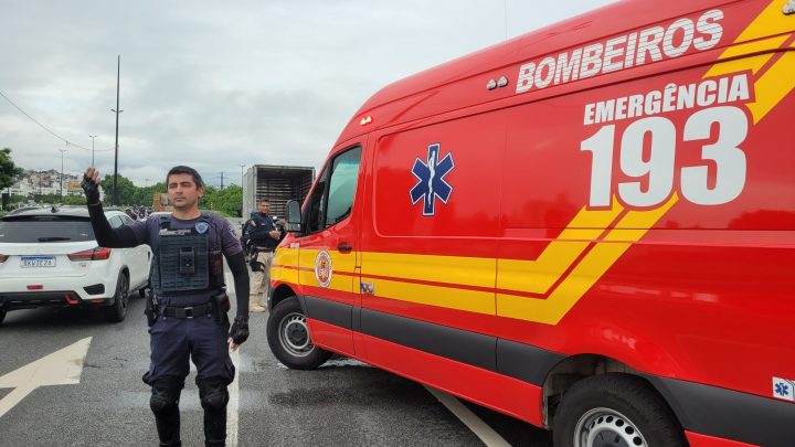 Trânsito amanhece caótico na Via Expressa, Grande Florianópolis