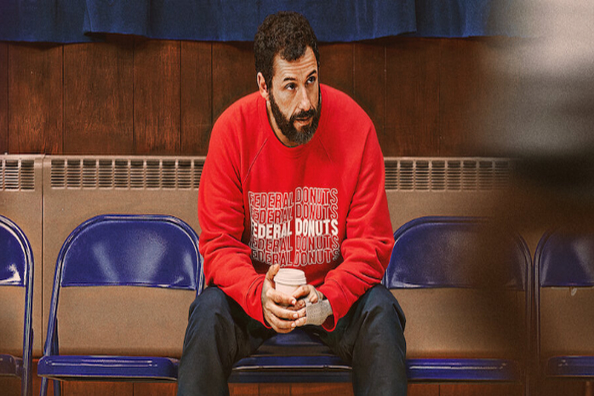 Adam Sandler em "Arremessando Alto"