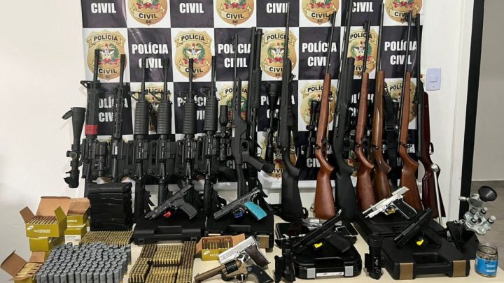 arsenal de armas em blumenau