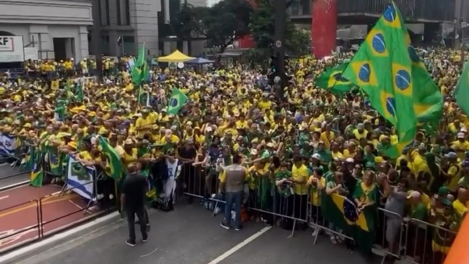 Mobilização para ato pró-Bolsonaro