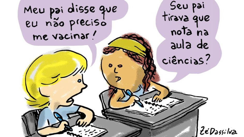 charge-ze-dassilva-vacinacao-escolas-rede-publica-cidades-de-santa-catarina