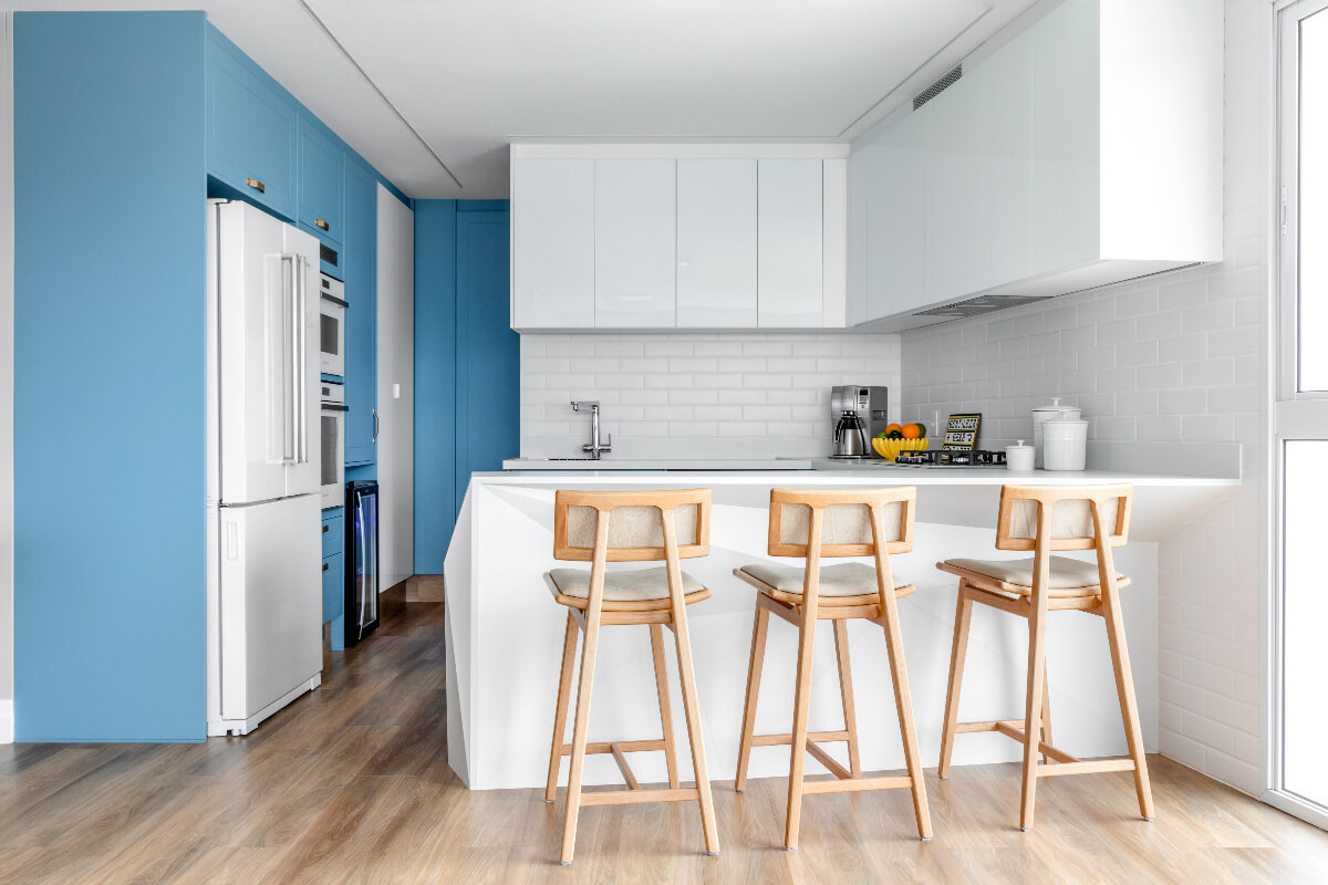 A decoração retrô na cozinha é uma tendência (Imagem: Carlos Piratininga | DC33 Comunicação)