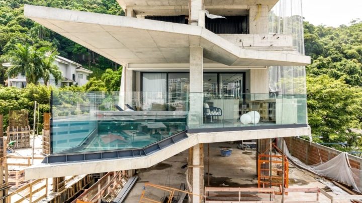 Obras do edifício Treehouse