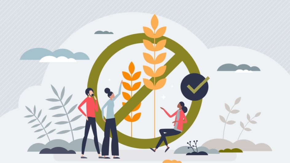 A presença do glúten nos alimentos pode ser problemática para aqueles com doença celíaca (Imagem: VectorMine | Shutterstock)