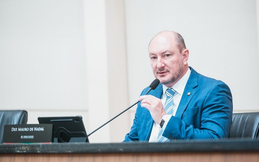 Presidente da Alesc, Mauro de Nadal