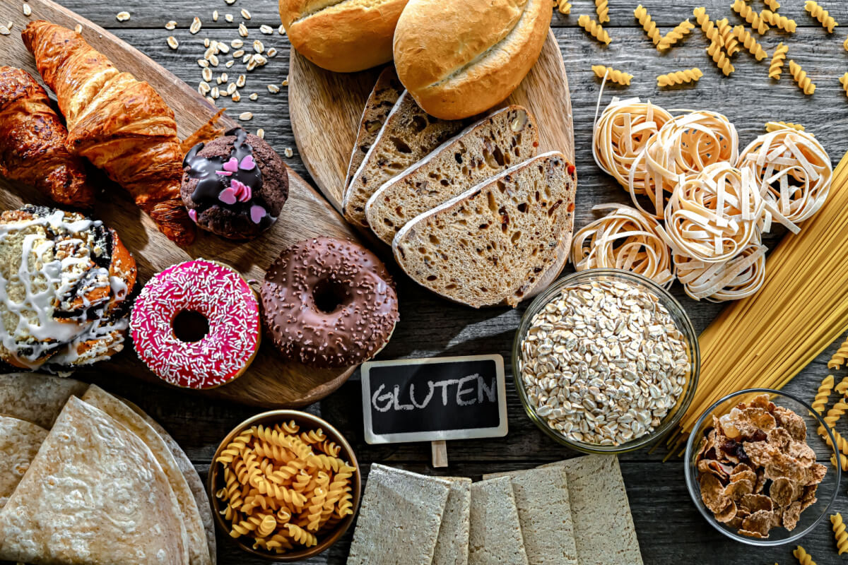 O consumo de glúten deve ser evitado por pessoas com intolerância (Imagem: monticello | Shutterstock)