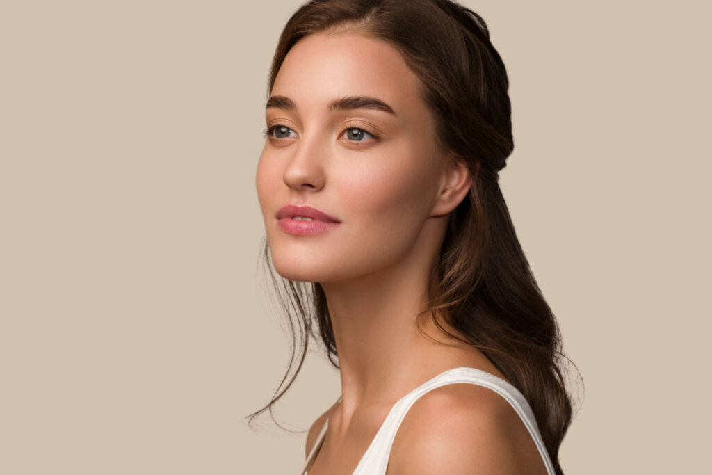 O blush destaca as maçãs do rosto de maneira sutil e elegante (Imagem: Irina Bg | Shutterstock)