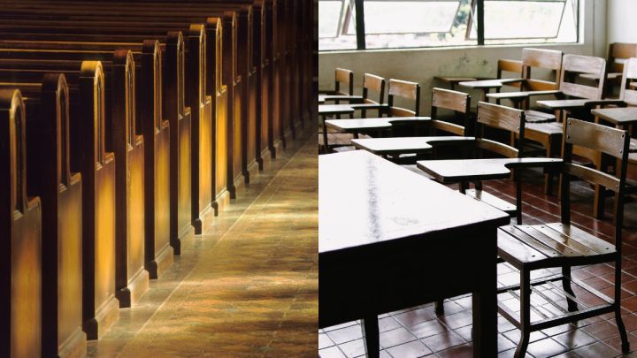sc tem mais espaços religiosos do que escolas